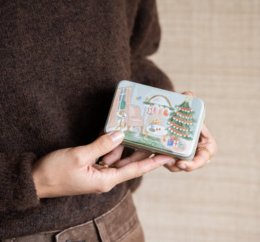 XMAS Candle Tin Persimmon & Chestnut - Things I Like Things I Love