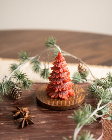 XMAS Candle Tree Red - Things I Like Things I Love