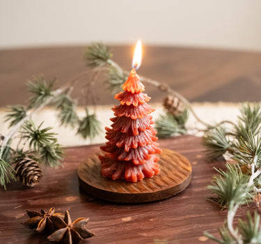 XMAS Candle Tree Red - Things I Like Things I Love