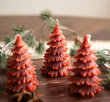 XMAS Candle Tree Red - Things I Like Things I Love