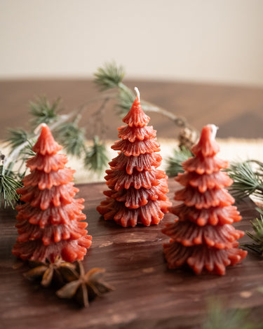 XMAS Candle Tree Red - Things I Like Things I Love