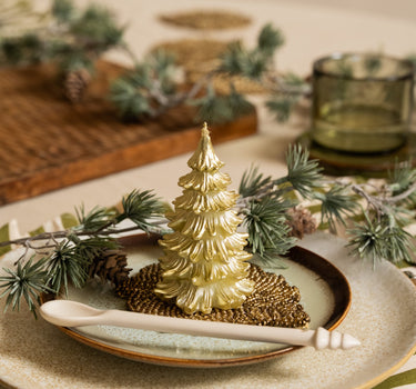 XMAS Candle Tree Rustic Gold - Things I Like Things I Love