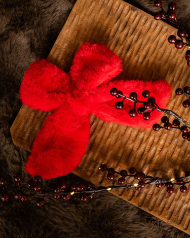 XMAS Ornament Bow Red - Things I Like Things I Love