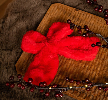 XMAS Ornament Bow Red - Things I Like Things I Love