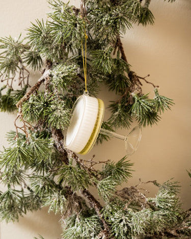 XMAS Ornament Champagne Coupe - Things I Like Things I Love
