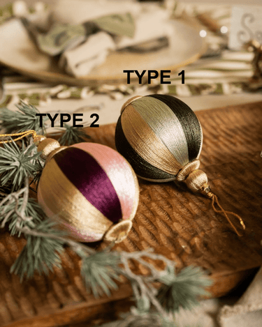 XMAS Ornament Eda Green and Pink - Things I Like Things I Love