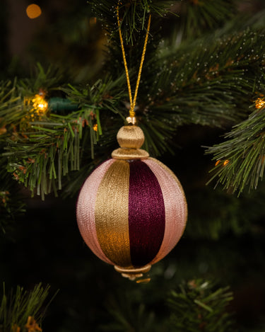 XMAS Ornament Eda Green and Pink - Things I Like Things I Love