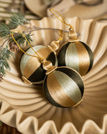 XMAS Ornament Eda Green and Pink - Things I Like Things I Love