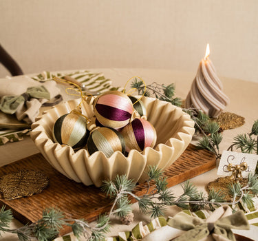 XMAS Ornament Eda Green and Pink - Things I Like Things I Love