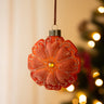 XMAS Ornament Flower Velvet Terra - Things I Like Things I Love