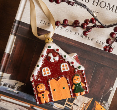 XMAS Ornament Gingerbread House - Things I Like Things I Love