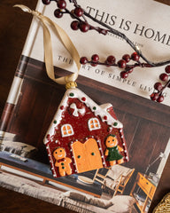 XMAS Ornament Gingerbread House - Things I Like Things I Love
