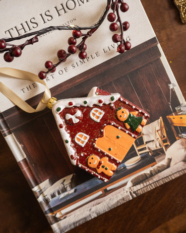 XMAS Ornament Gingerbread House - Things I Like Things I Love