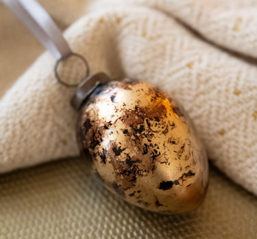 XMAS Ornament Marble Brown - Things I Like Things I Love