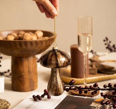 XMAS Ornament Mushroom - Things I Like Things I Love