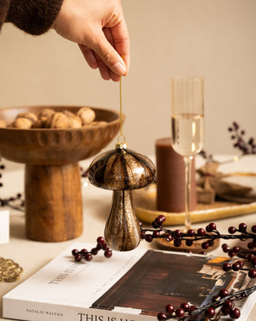 XMAS Ornament Mushroom - Things I Like Things I Love