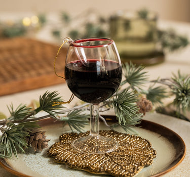 XMAS Ornament Red Wine - Things I Like Things I Love