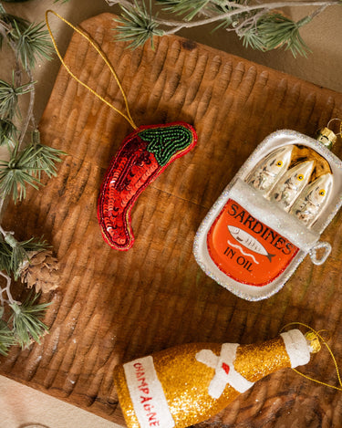 XMAS Ornament Sardines - Things I Like Things I Love