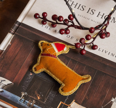 XMAS Ornament Sausage Dog - Things I Like Things I Love