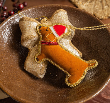 XMAS Ornament Sausage Dog - Things I Like Things I Love