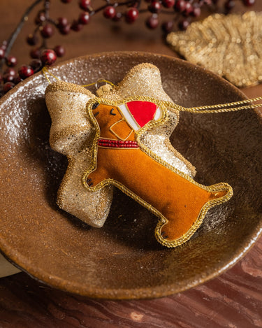 XMAS Ornament Sausage Dog - Things I Like Things I Love