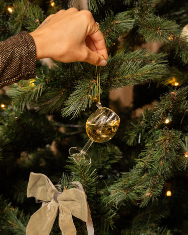XMAS Ornament White Wine - Things I Like Things I Love
