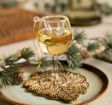 XMAS Ornament White Wine - Things I Like Things I Love