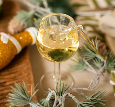 XMAS Ornament White Wine - Things I Like Things I Love