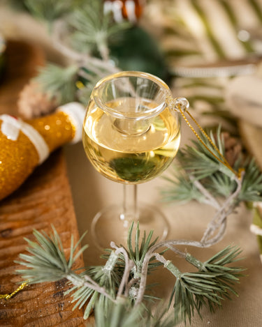 XMAS Ornament White Wine - Things I Like Things I Love