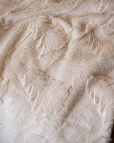 XMAS Plaid Fluffy Trees Ivory - Things I Like Things I Love