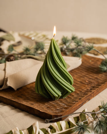 XMAS Soya Candle Tree Twist - Things I Like Things I Love