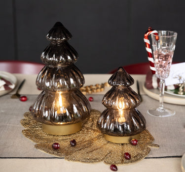 XMAS Table Lamp Tree Bronze Medium - Things I Like Things I Love