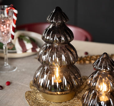 XMAS Table Lamp Tree Bronze Medium - Things I Like Things I Love