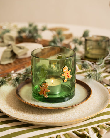 XMAS Tealight Holder Gingerbread Man - Things I Like Things I Love