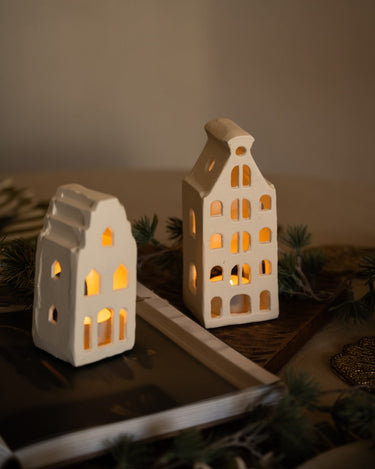 XMAS Tealight Holder House - Things I Like Things I Love