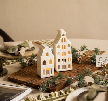 XMAS Tealight Holder House - Things I Like Things I Love