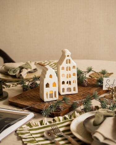XMAS Tealight Holder House - Things I Like Things I Love