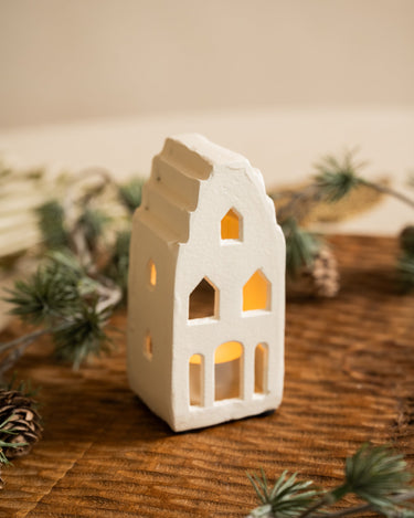 XMAS Tealight Holder House - Things I Like Things I Love