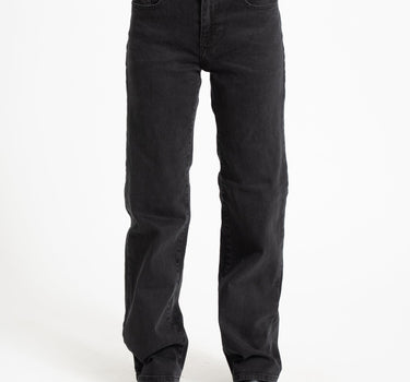 Yolanda Wide Leg Straight Black - Things I Like Things I Love