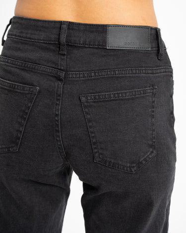 Yolanda Wide Leg Straight Black - Things I Like Things I Love