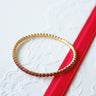 Zircon Tennis Bracelet Bordeaux - Things I Like Things I Love
