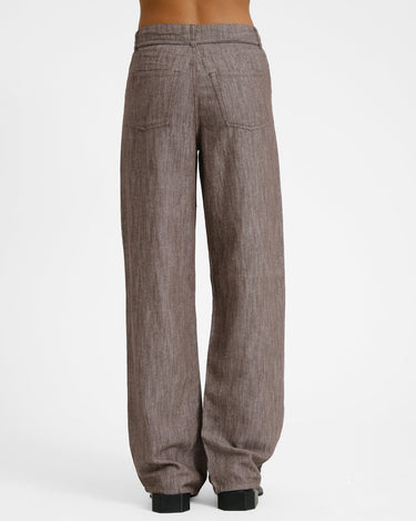 Zoe Fika Wide Pant Brown - Things I Like Things I Love