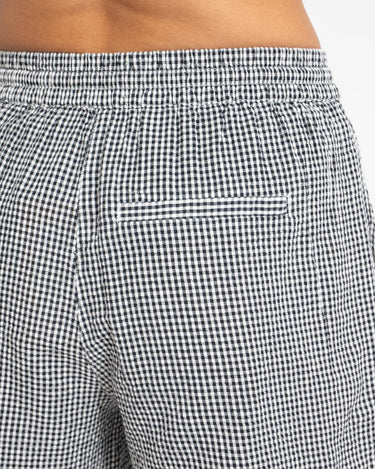 Zoe Seersucker Shorts Black - Things I Like Things I Love