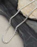 Cobra Halskette Silber
