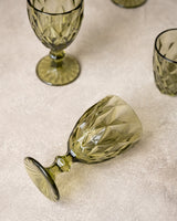 Wine GlassAmy Green Glass