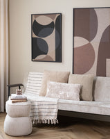 Kissen Huslia Beige
