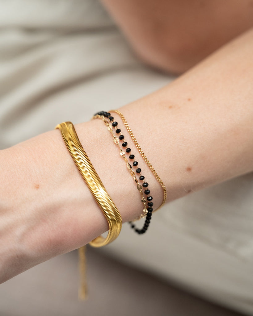 Bracelet Triple Taki Gold - Things I Like Things I Love