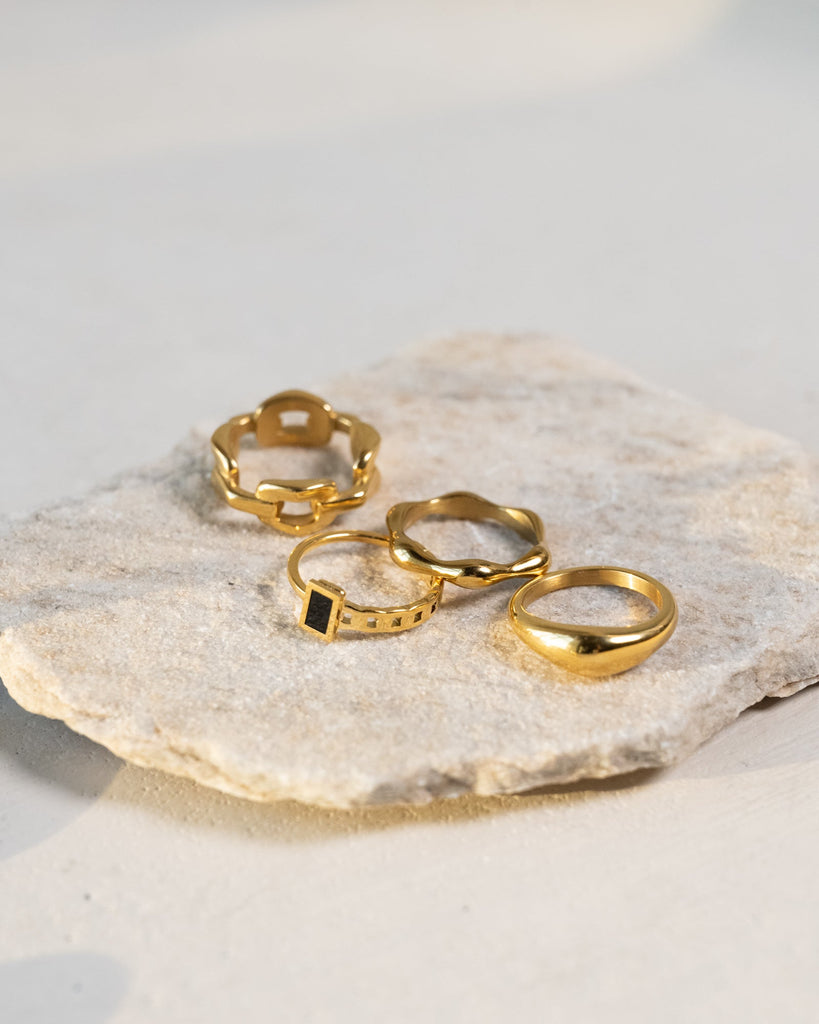 Chain Ring Gold - Things I Like Things I Love