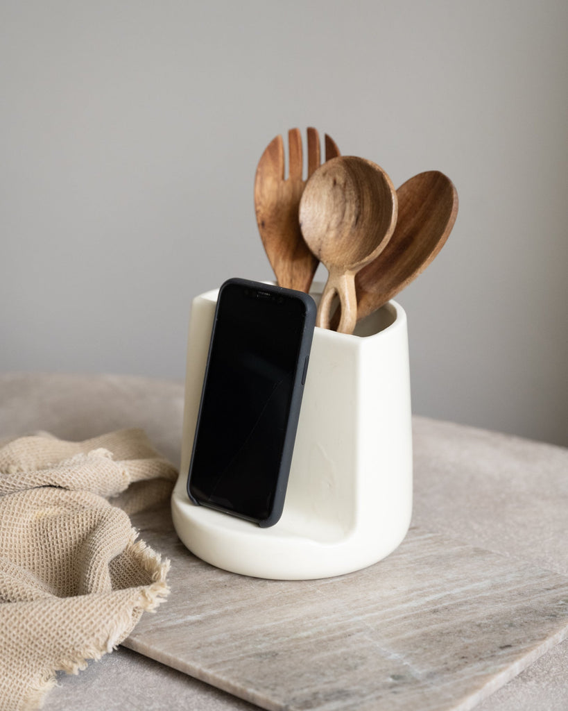 Cutlery Jar Phone Holder - Things I Like Things I Love