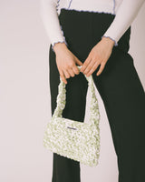 DAZZLED The Molly Bag Green White